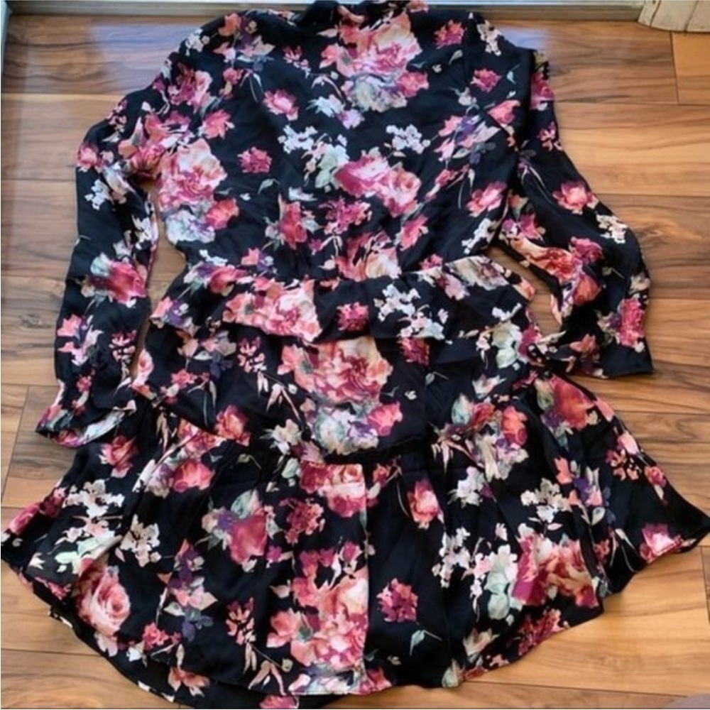 Joie boho floral dress M - Picture 5 of 6